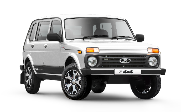 Lada Niva Legend 5д. I Рест - Белый "Белое облако"""